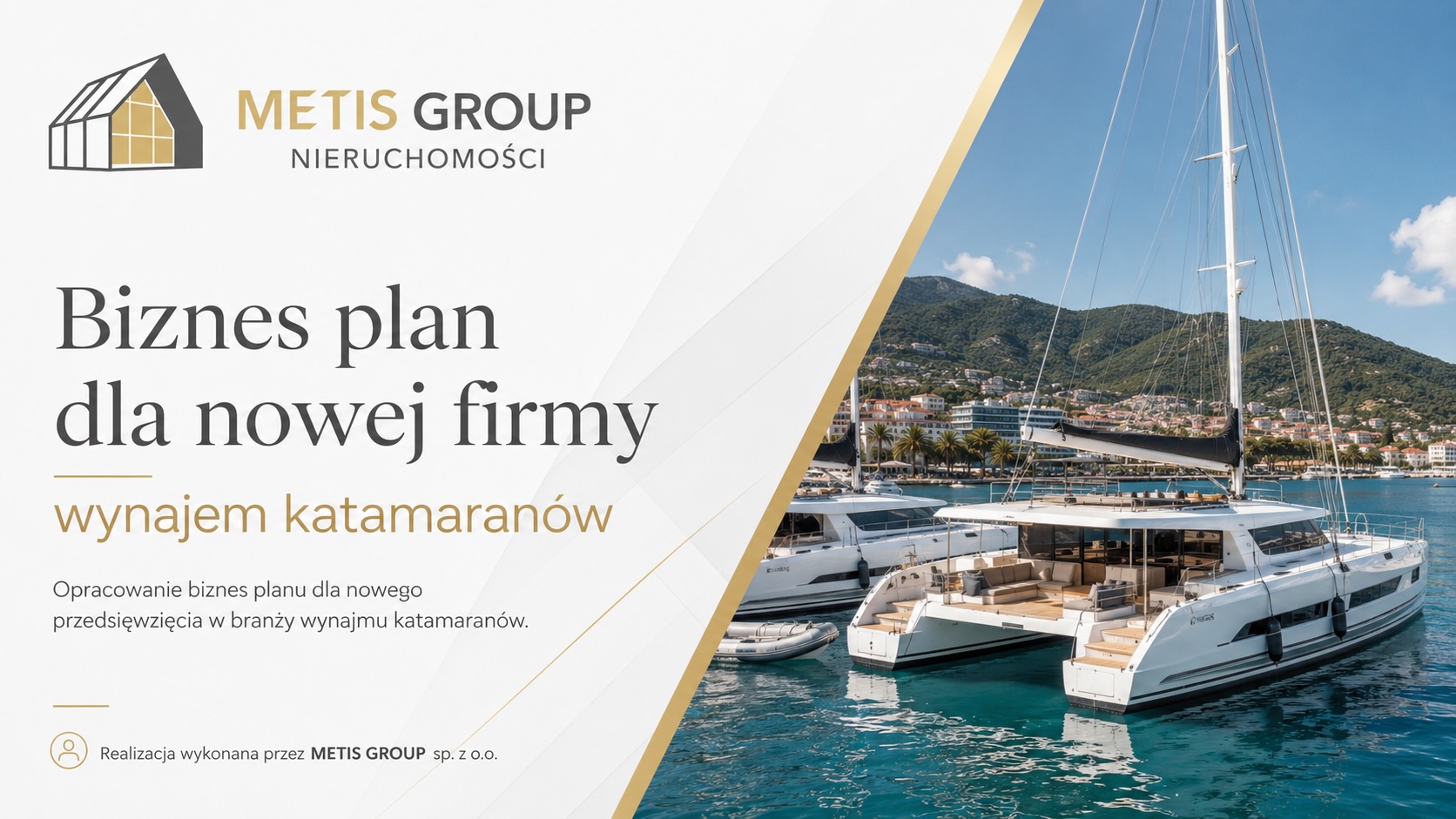 Biznes Plan dla nowej firmy – wynajem katamaranów
