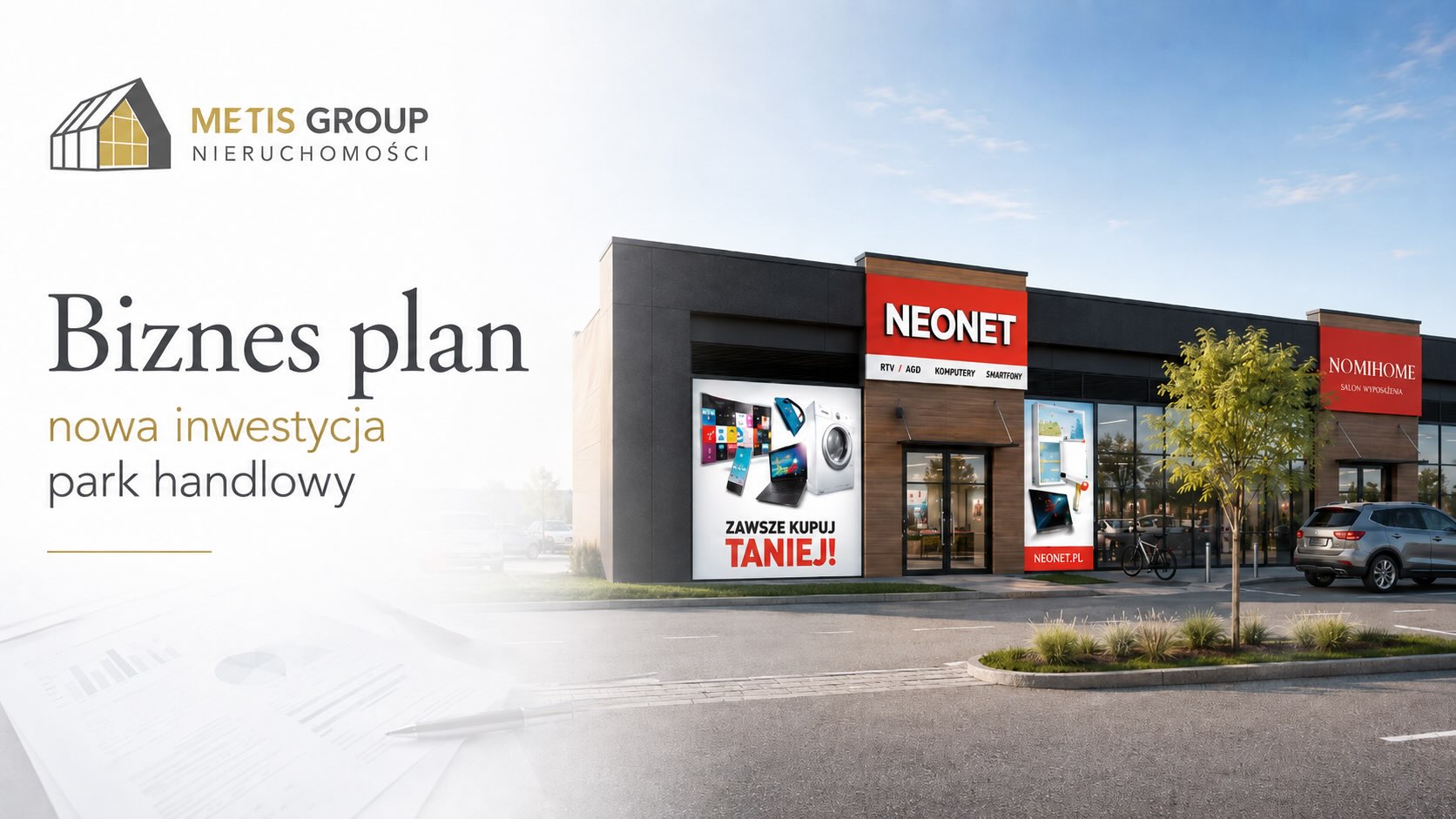 Biznes Plan nowa inwestycja park handlowo