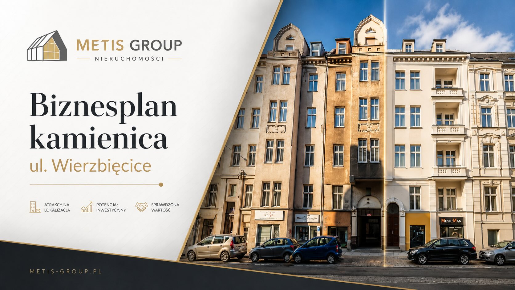 Biznes plan kamienica ul. Wierzbięcice