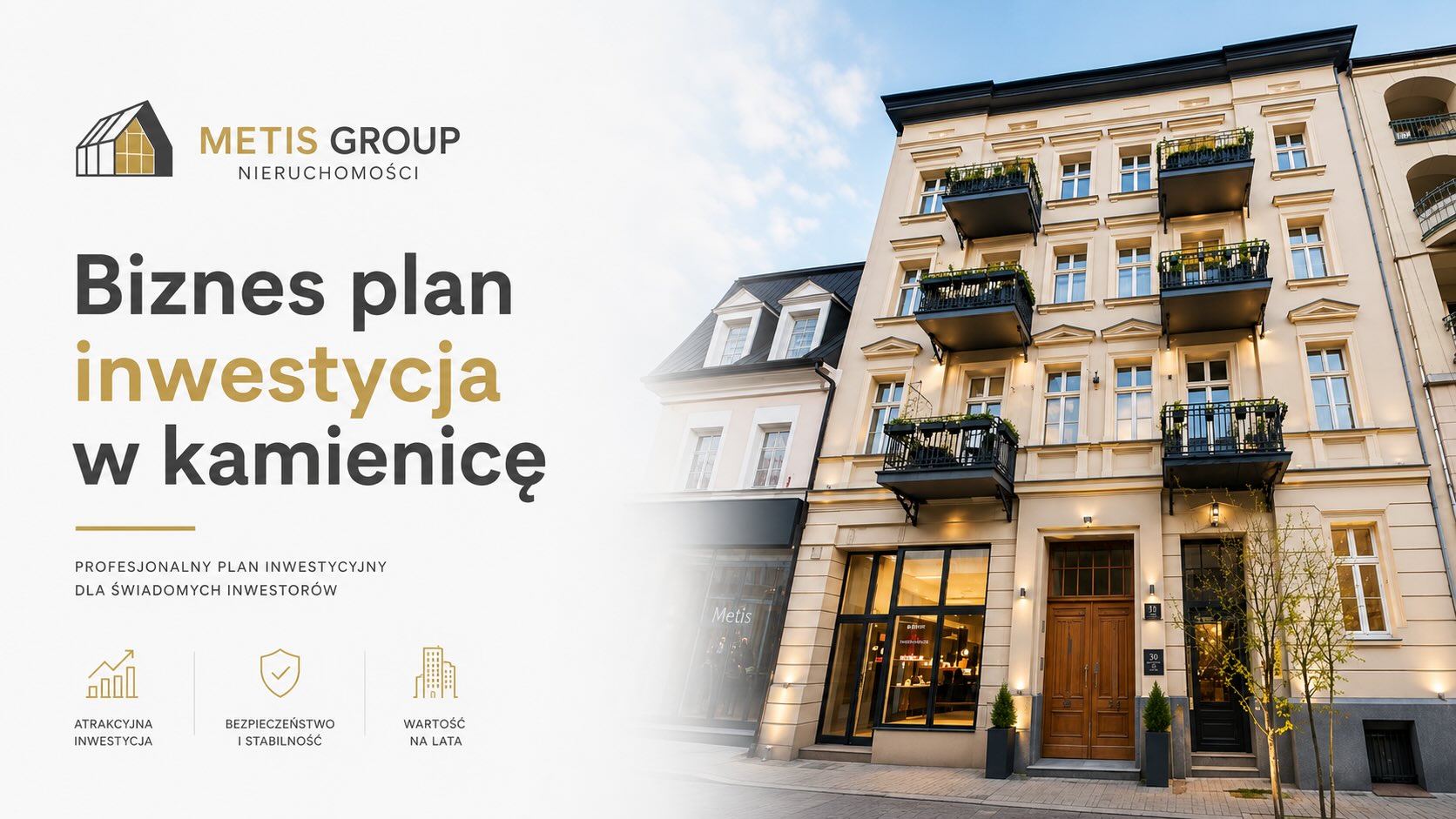 Biznes Plan inwestycja w kamienice