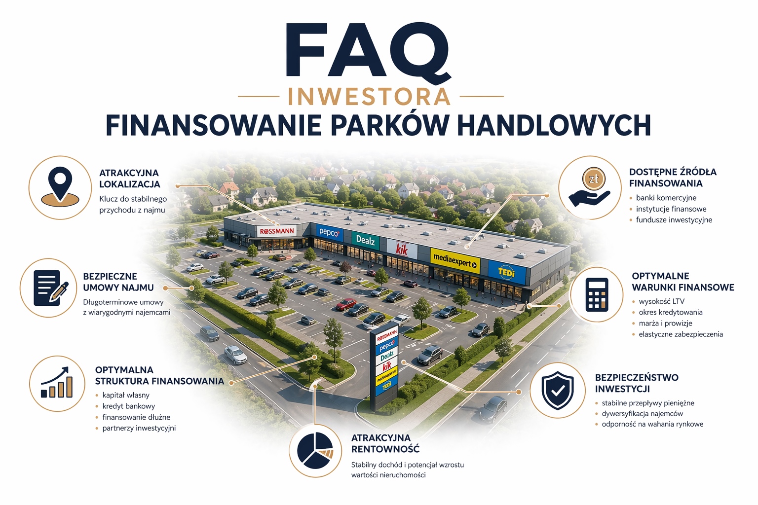 FAQ Inwestora- finansowanie parków handlowych