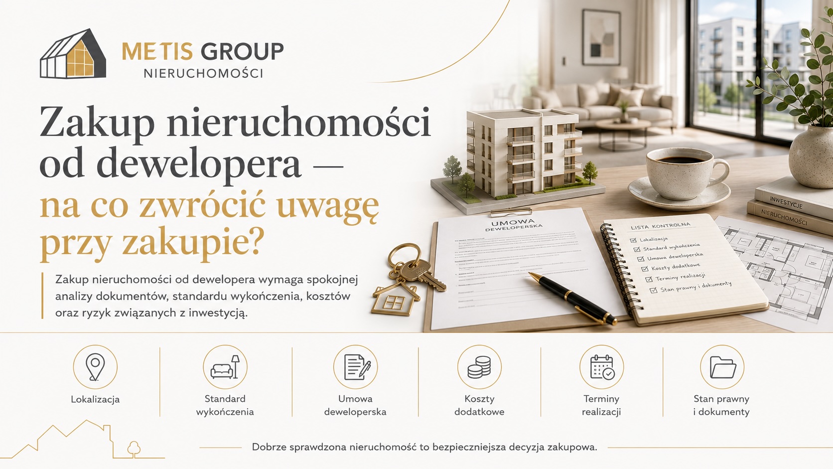 Zakup nieruchomości od dewelopera — na co zwrócić uwagę przy zakupie?