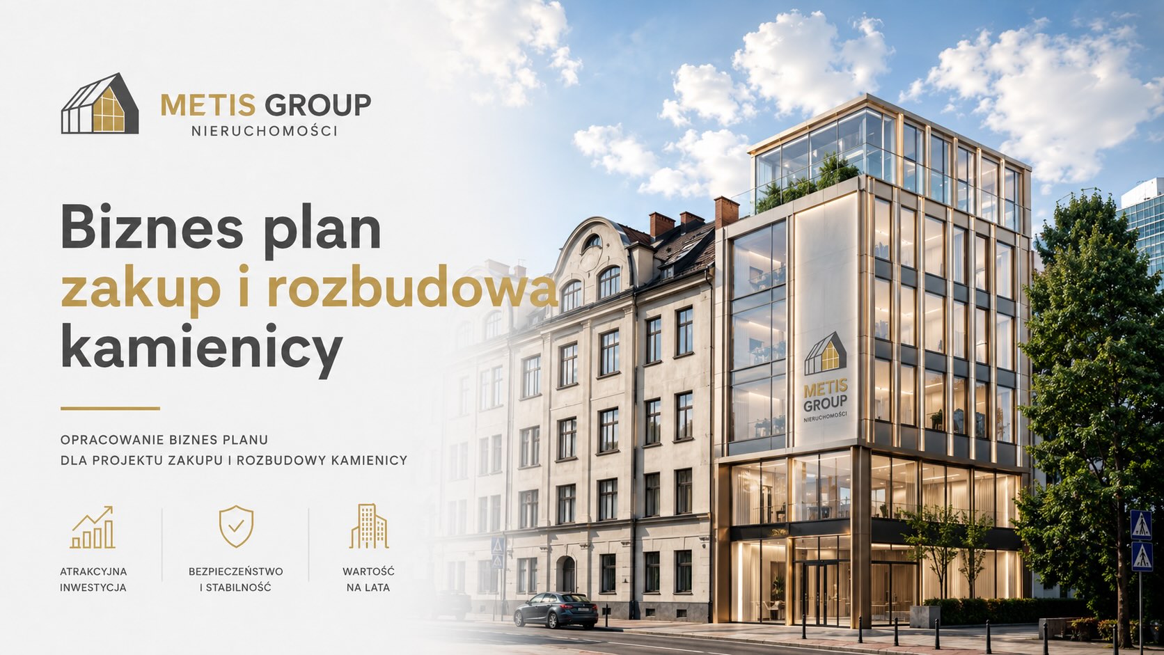 Biznes plan zakup i rozbudowa kamienicy