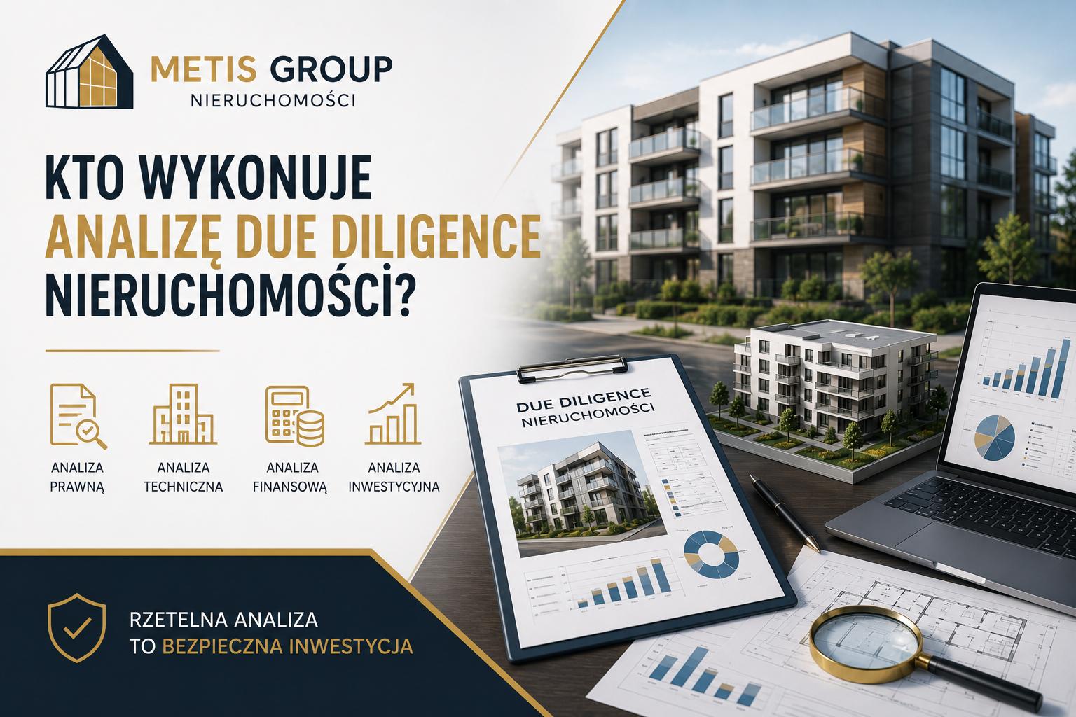 Kto wykonuje analizę due diligence nieruchomości?