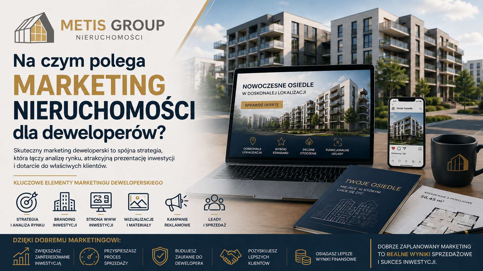 Na czym polega marketing nieruchomości dla deweloperów?