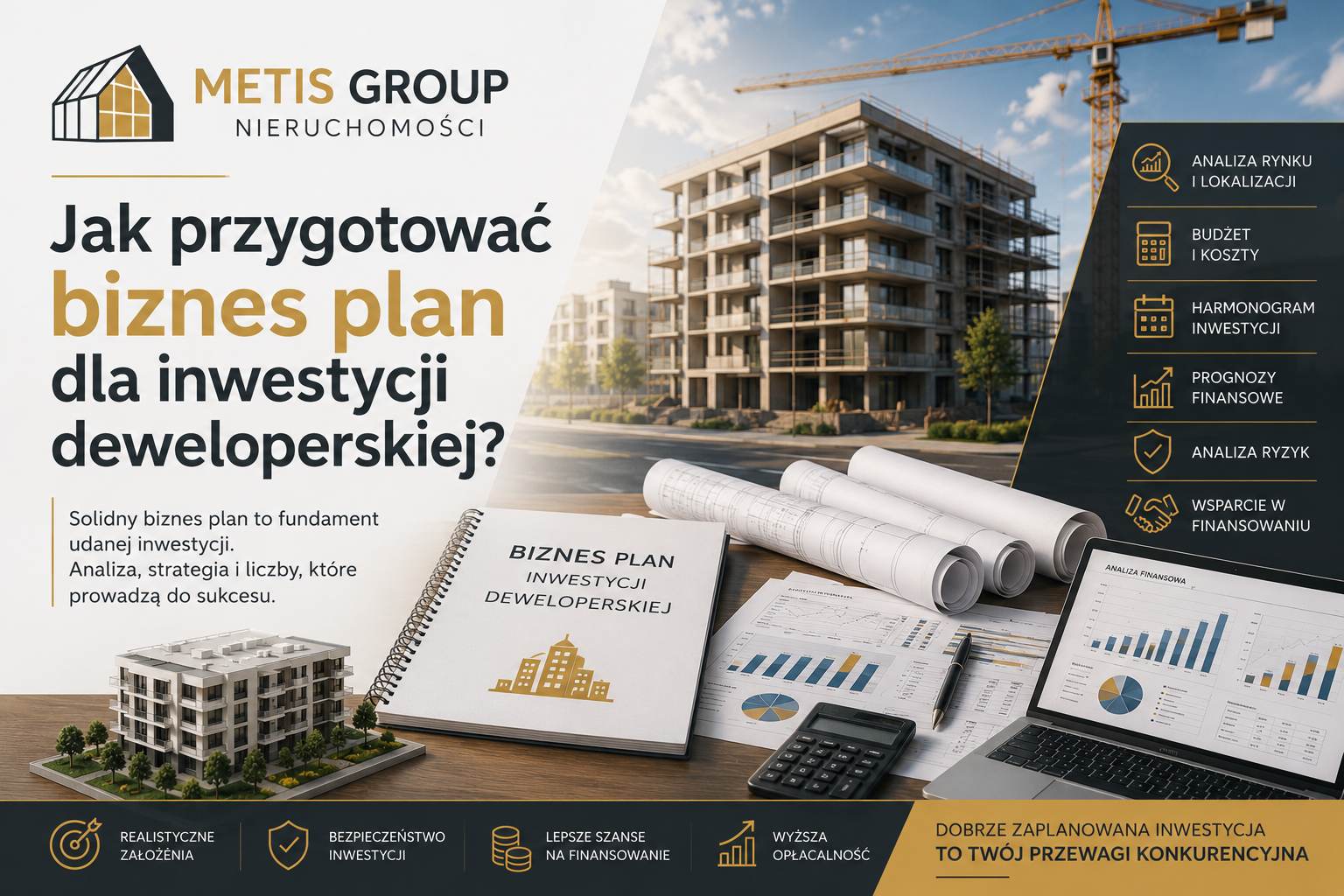 Jak przygotować biznes plan dla inwestycji deweloperskiej?