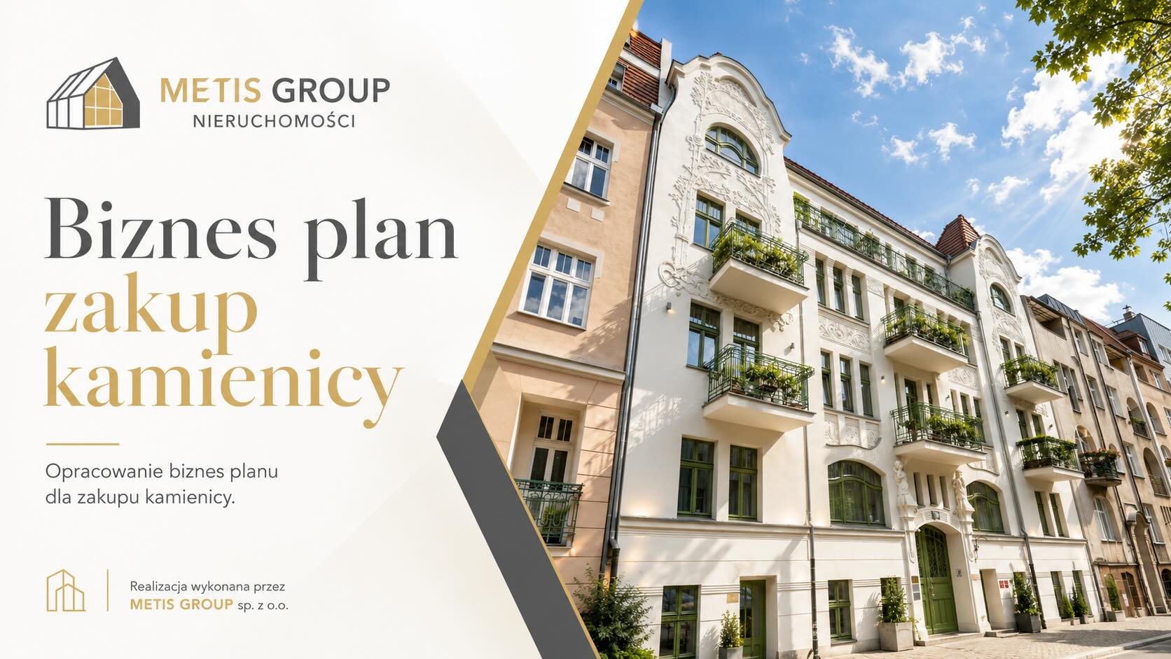 Biznes plan zakup kamienicy Poznań