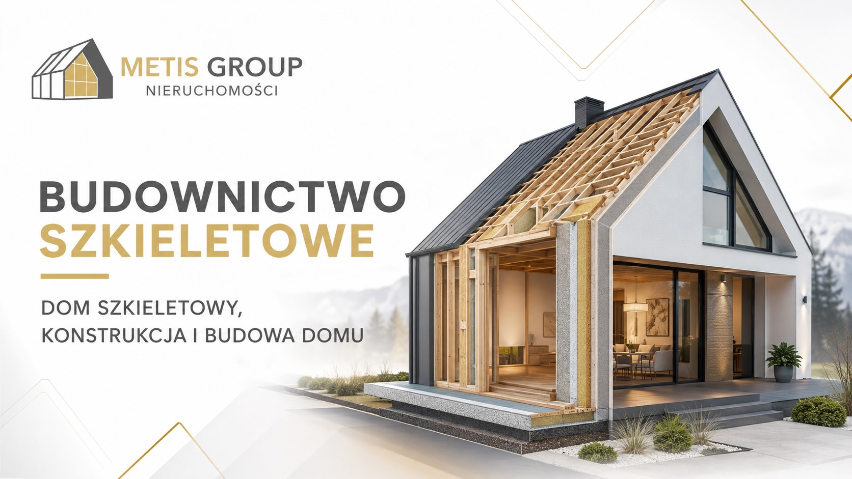 Budownictwo szkieletowe – dom szkieletowy, konstrukcja itd