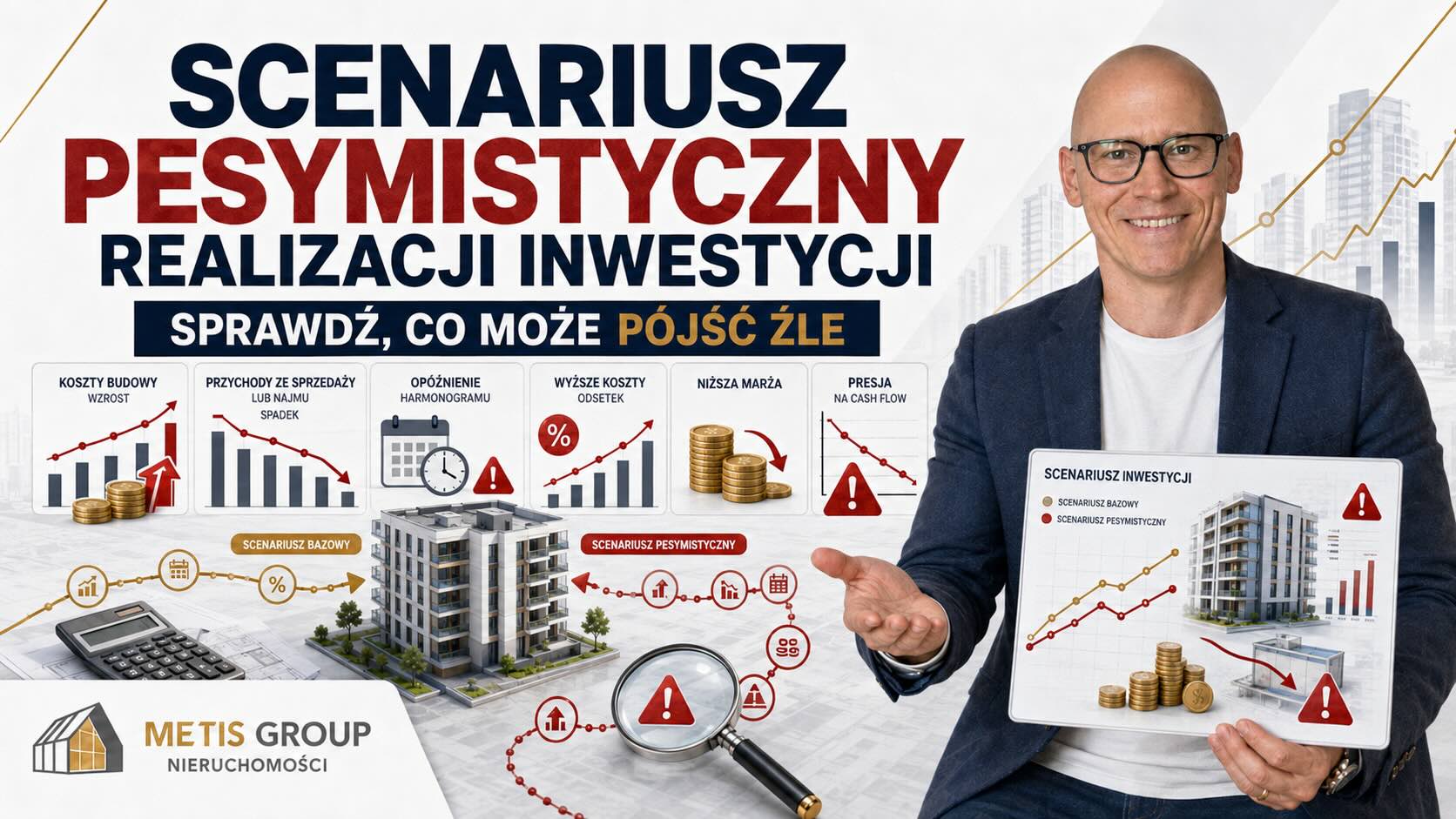 Najpierw scenariusz pesymistyczny realizacji inwestycji