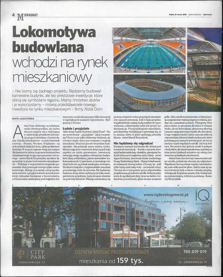 Gazeta wyborcza M2- rynek deweloperski Marek Krzyminski 2