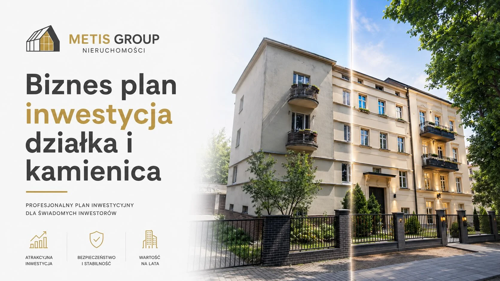 Biznes plan dla działki i kamienicy