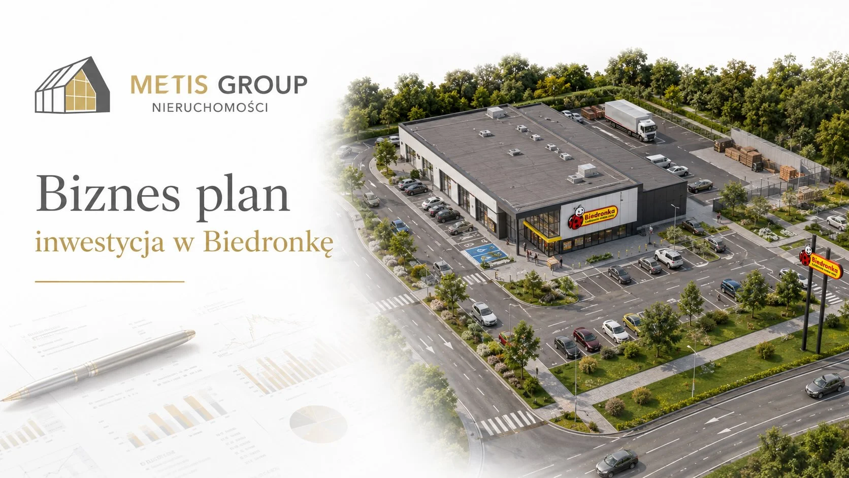 Biznes plan inwestycja w Biedronkę