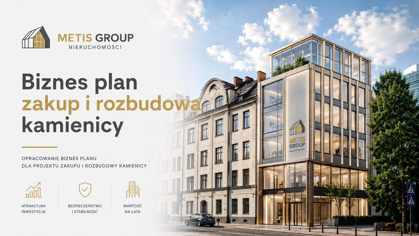 Biznes plan zakup i rozbudowa kamienicy