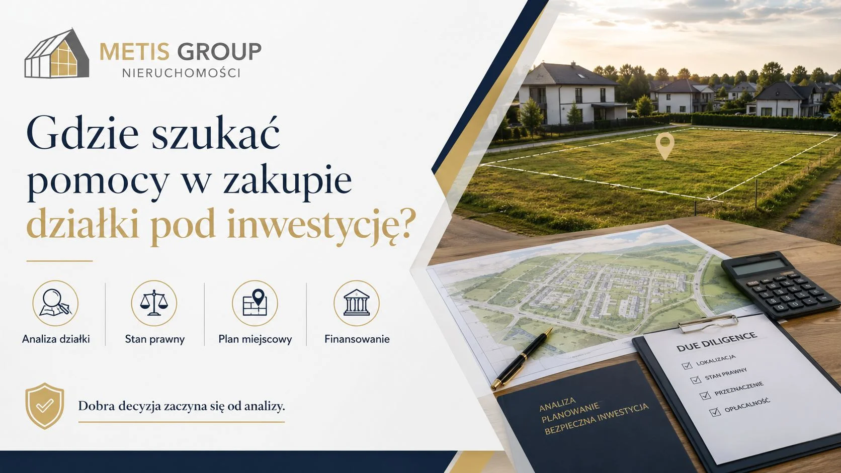 Gdzie szukać pomocy w zakupie działki pod inwestycję?