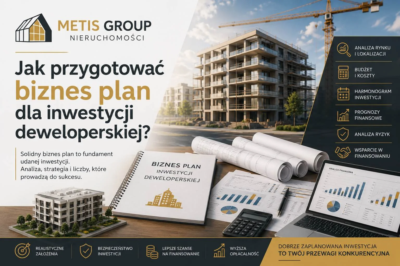 Jak przygotować biznes plan dla inwestycji deweloperskiej?