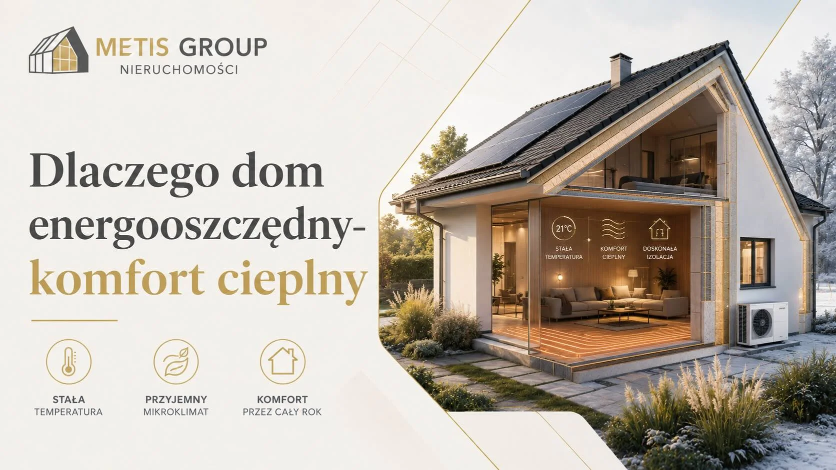 Dlaczego dom energooszczędny- komfort cieplny