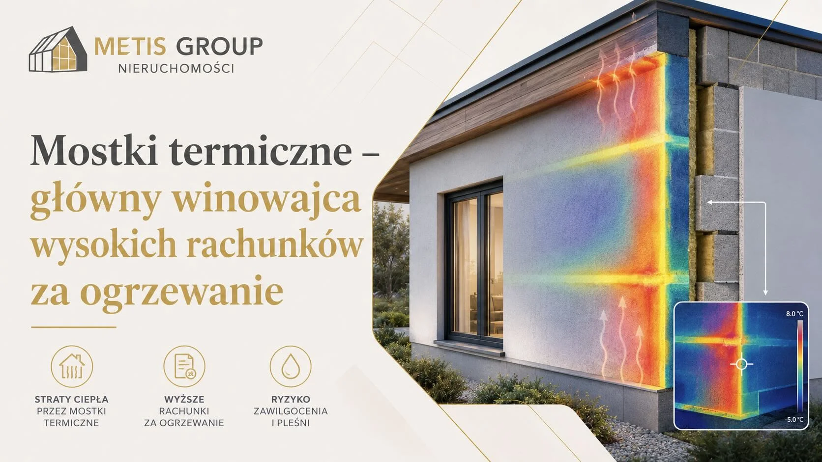 Mostki termiczne – główny winowajca wysokich rachunków za ogrzewanie
