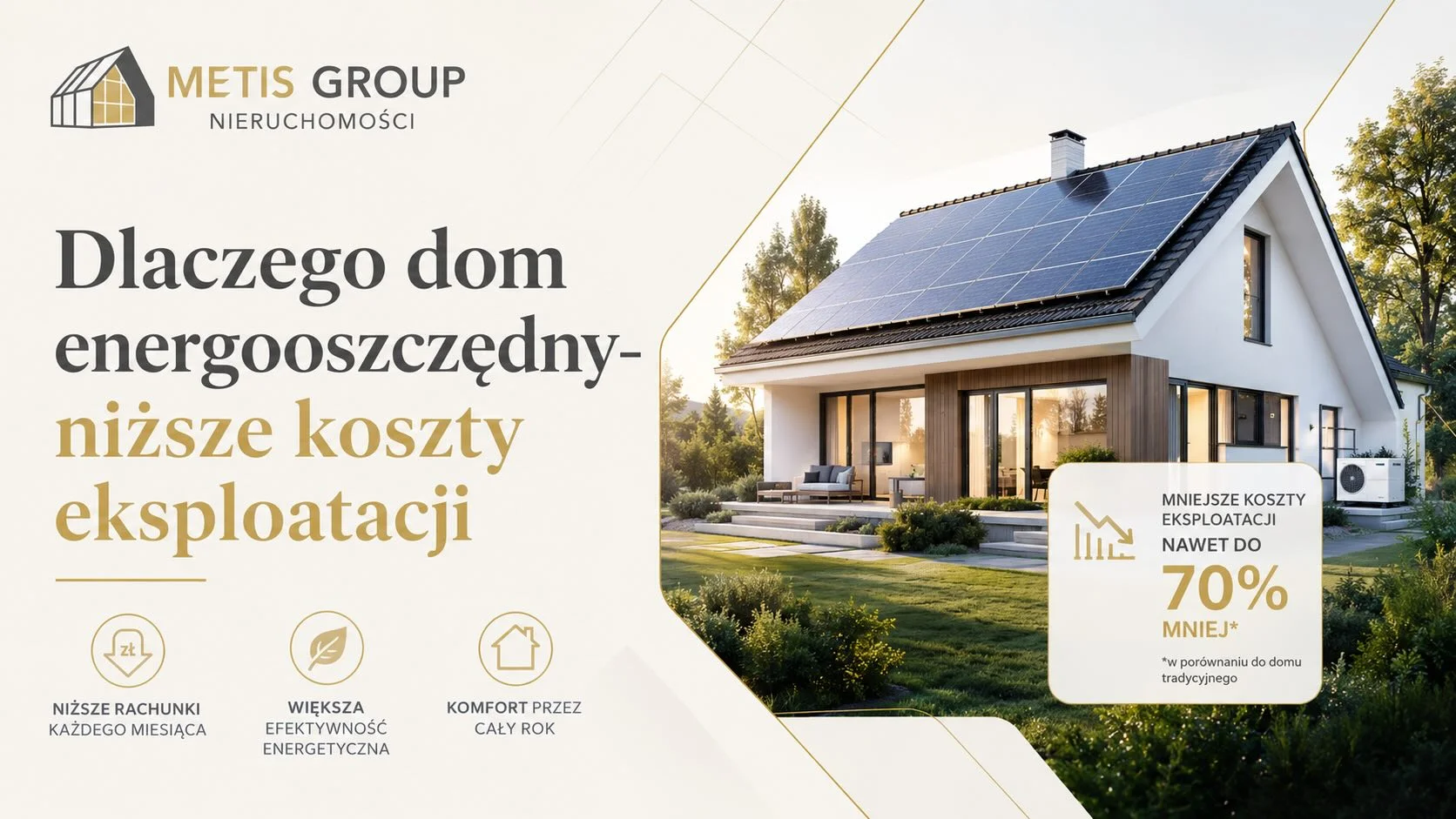 Dlaczego dom energooszczędny- niższe koszty eksploatacji