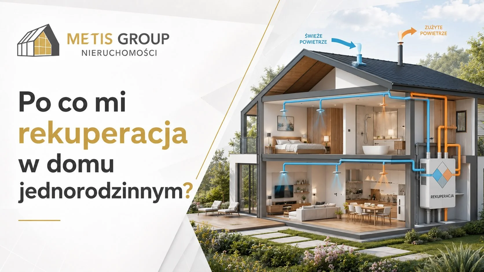 Po co mi rekuperacja w domu energooszczędnym?